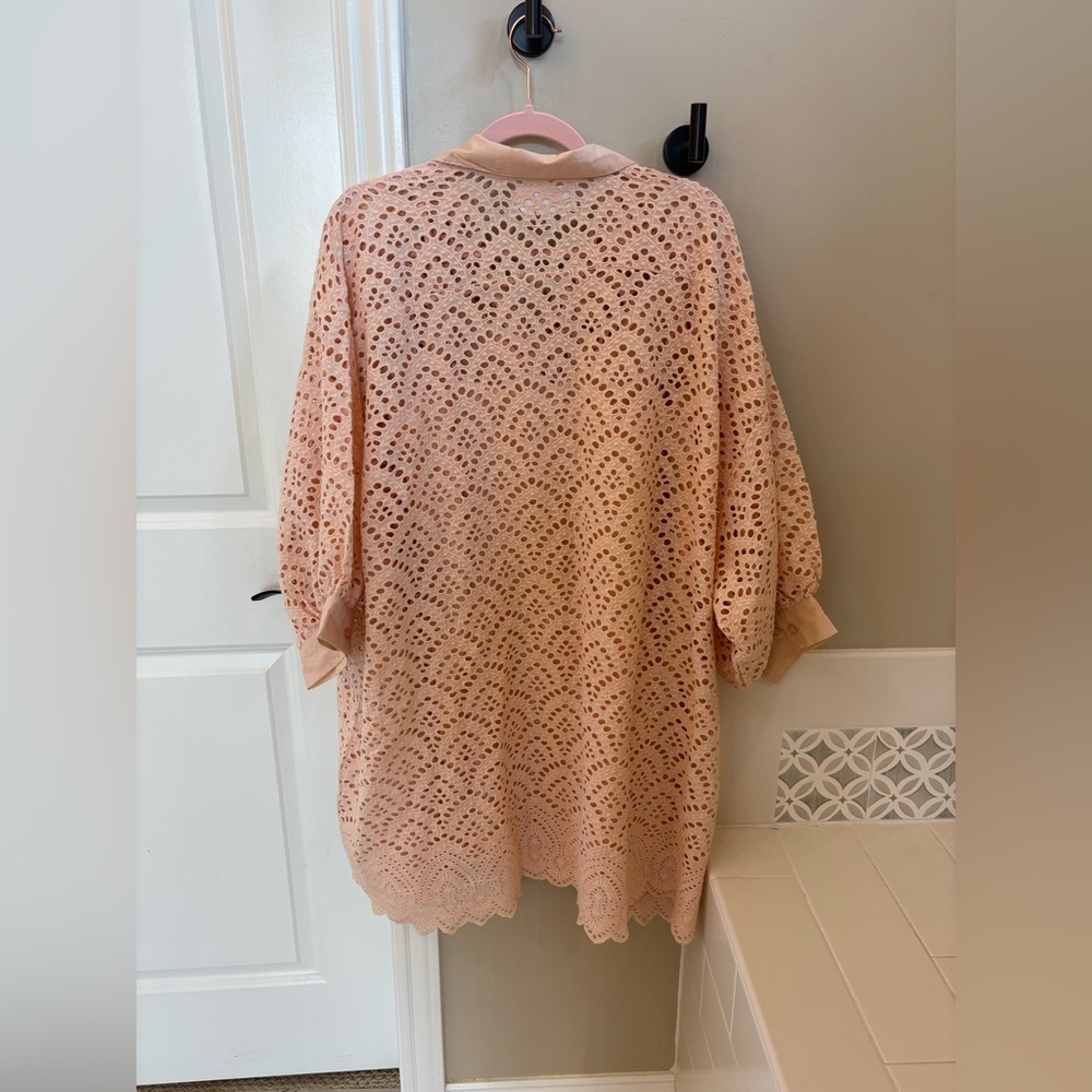 Sundress Lace Shirt Dress - Picture 6 of 11